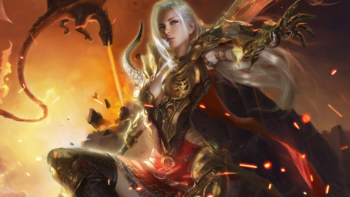 Fantasy game comparison illustration